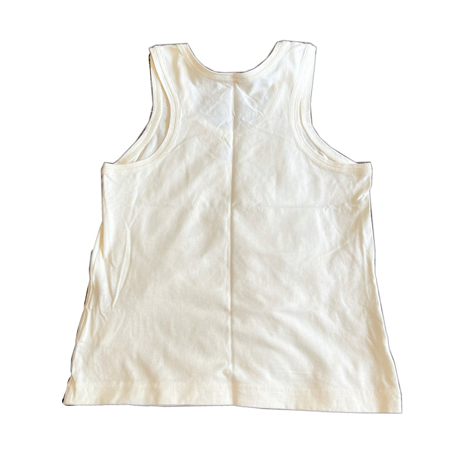 Vivienne Westwood Pastel Yellow Tank Top W Orbit Logo