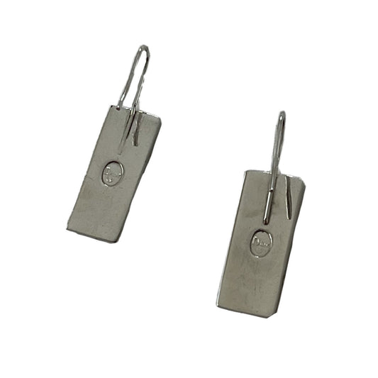 Christian Dior Trotter Logo Dangle Earrings