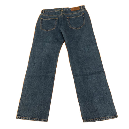 Von Dutch Graffiti Logo Wide Leg Low Rise Jeans