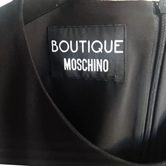 Moschino Boutique High Heel Print Shift Dress