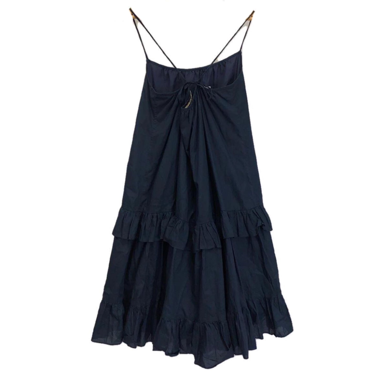 Burberry Blue Label Sless Strappy Tiered Summer Dress