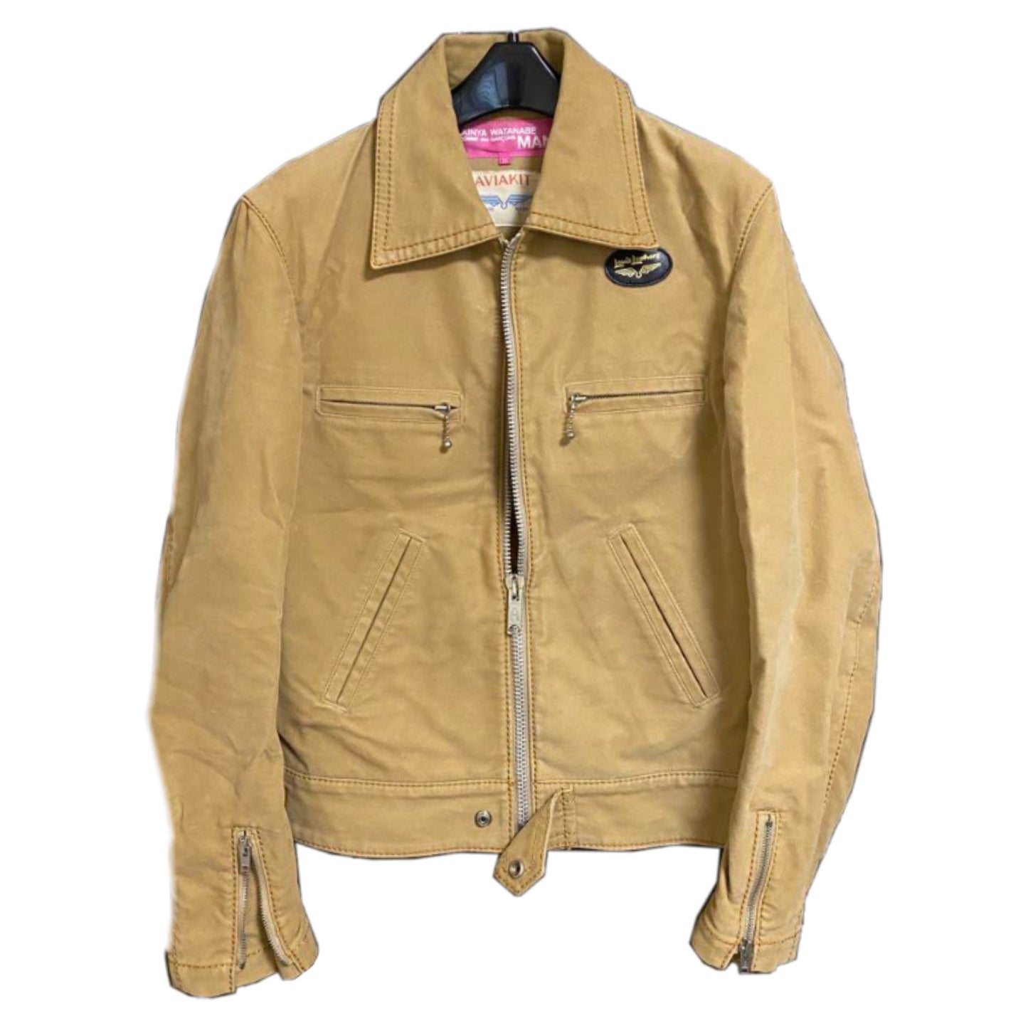 Junya Watanabe Comme Des Garcons MAN x Lewish Leathers Trucker Jacket
