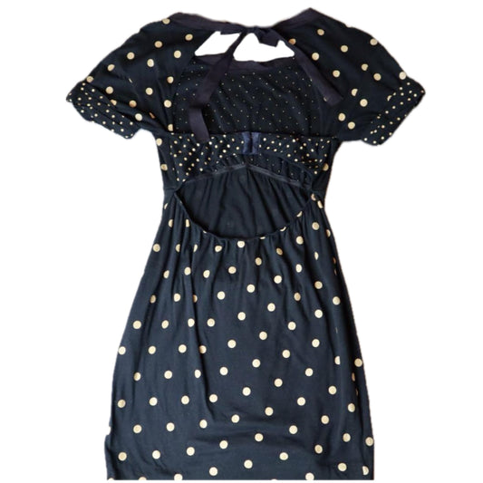 3.1 Philip Lim Polka Dot SS Cut Out Dress