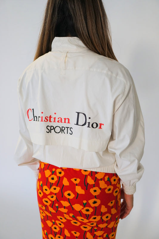 Christian Dior Sports Logo Anorak Harrington Jacket