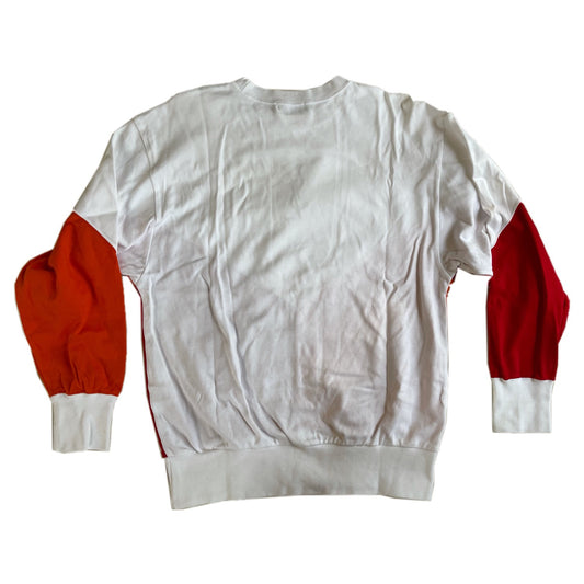 Yves Saint Laurent YSL Logo Color Block Pullover