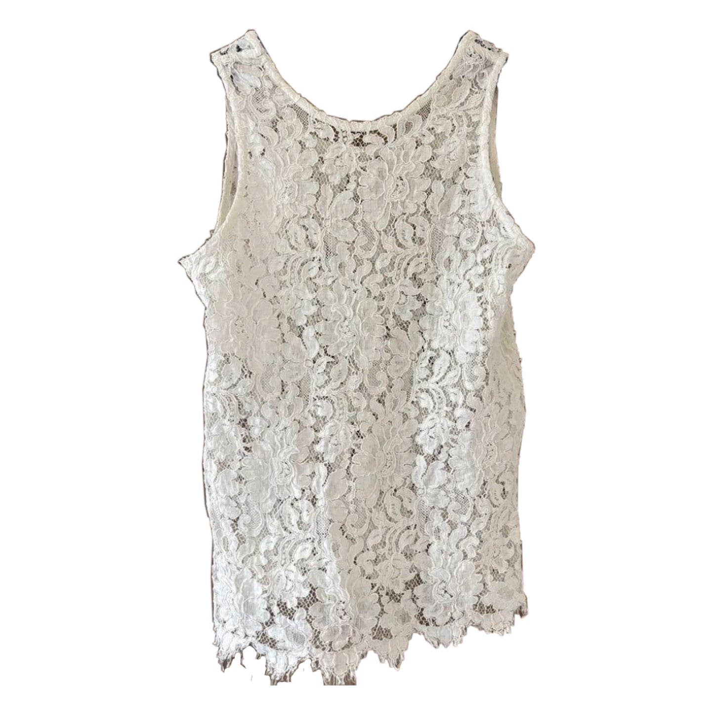 Yves Saint Laurent Lace Tank Top