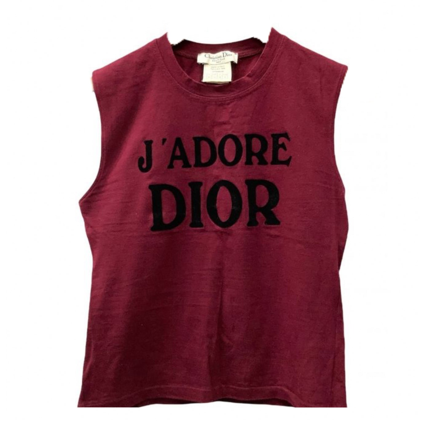Christian Dior J'adore Muscle Tank Sless Tee