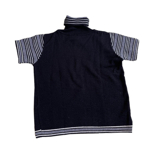 Versace Jeans Couture Turtleneck SS Knit Top