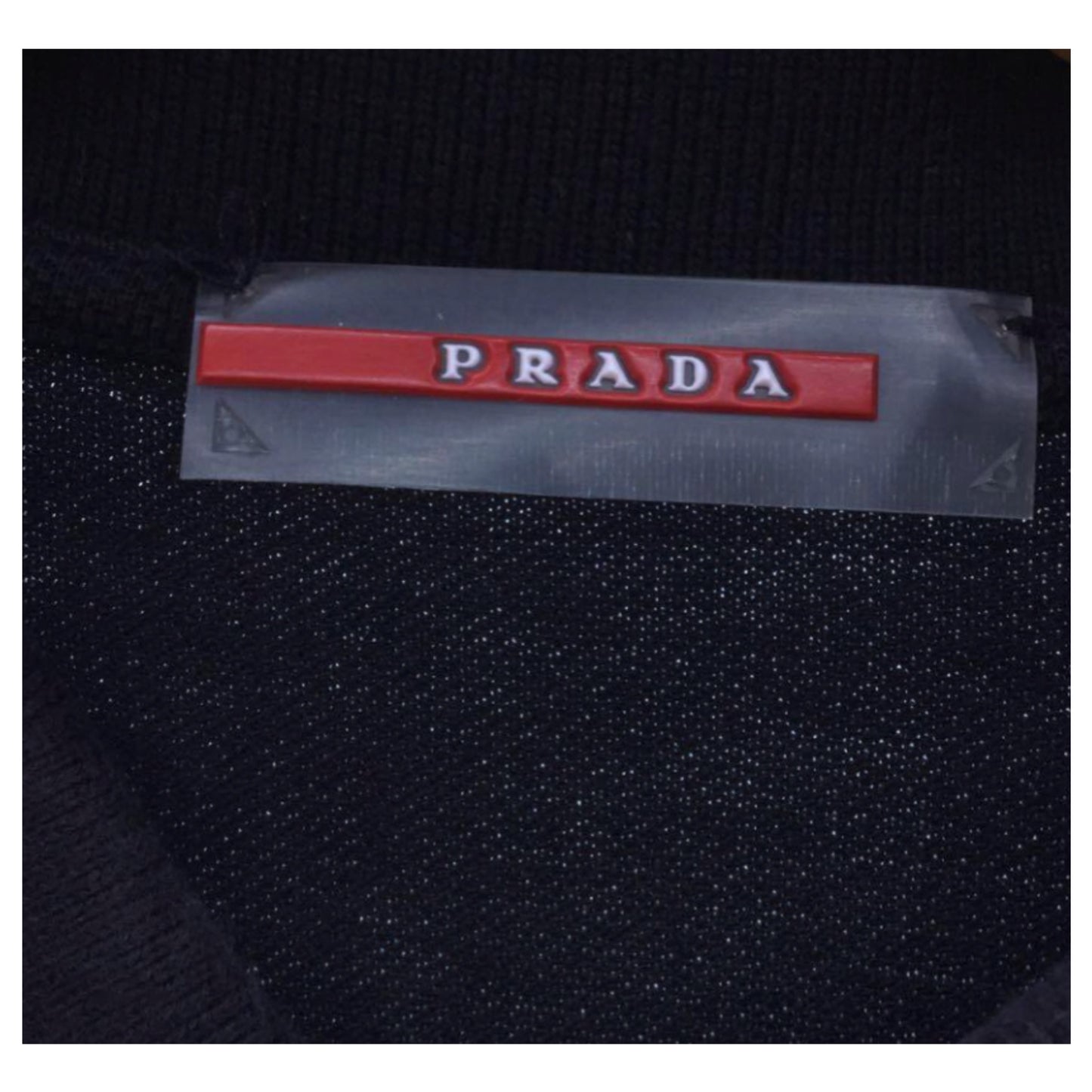 Prada LS Mens Logo Polo