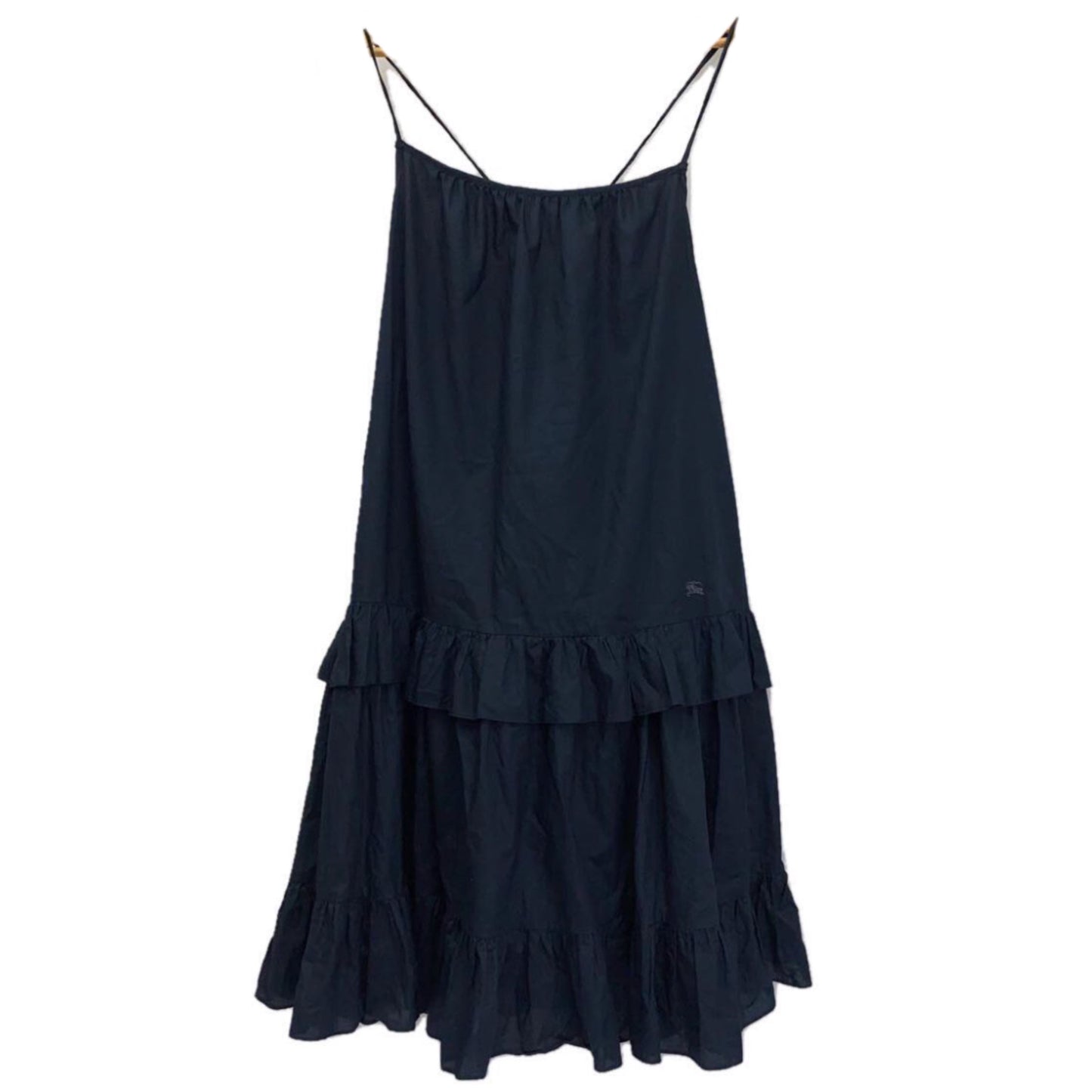 Burberry Blue Label Sless Strappy Tiered Summer Dress