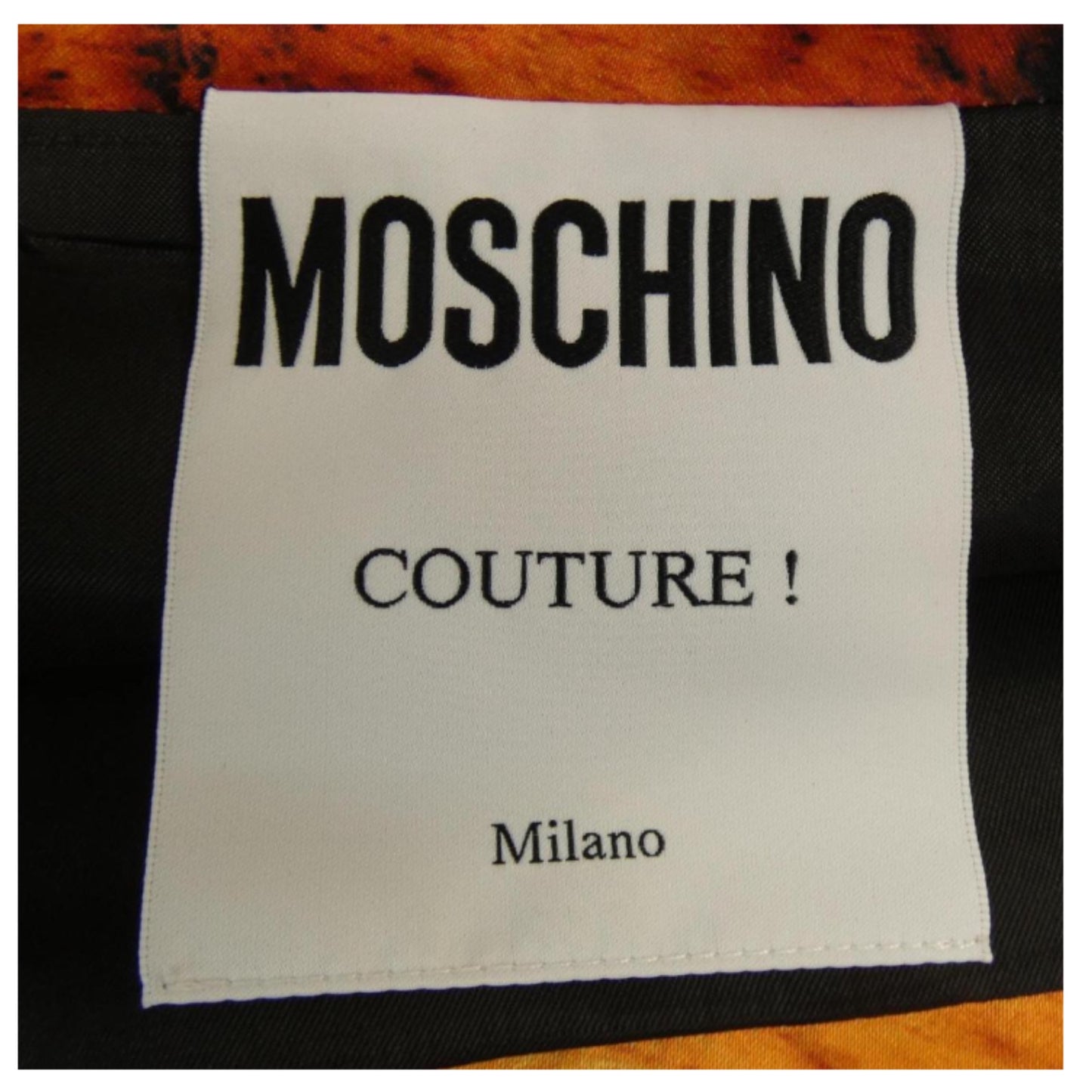 Moschino Couture Magazine Mini Skirt