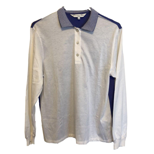 Christian Dior Sports LS Logo Polo