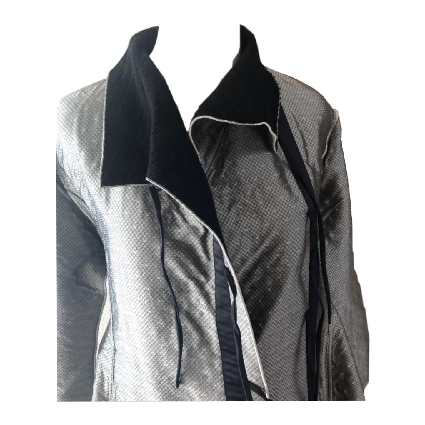 Giorgio Armani Tie Flare Kimono Jacket