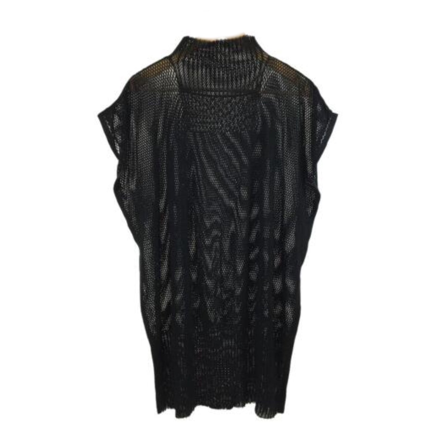 Issey Miyake Power Net Mesh Turtleneck SS Tunic