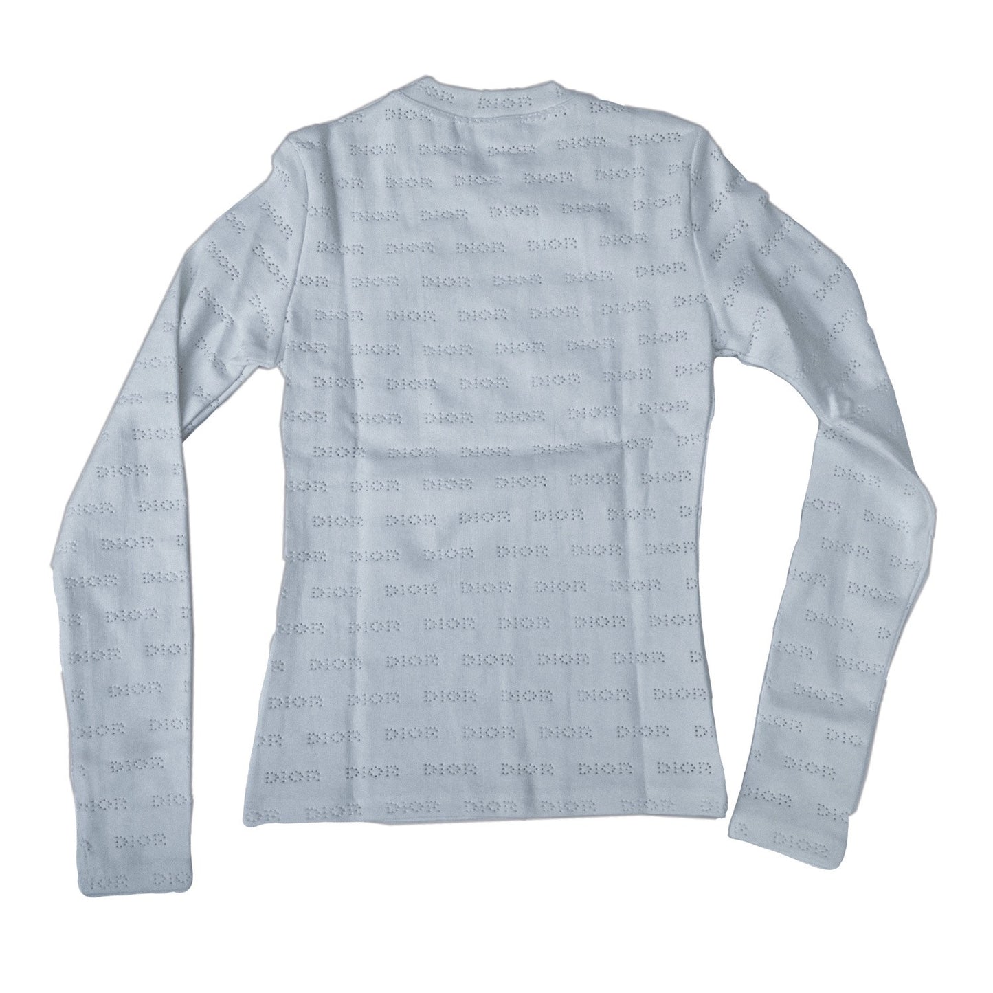 Christian Dior Hole Logo Long Sleeve Tee