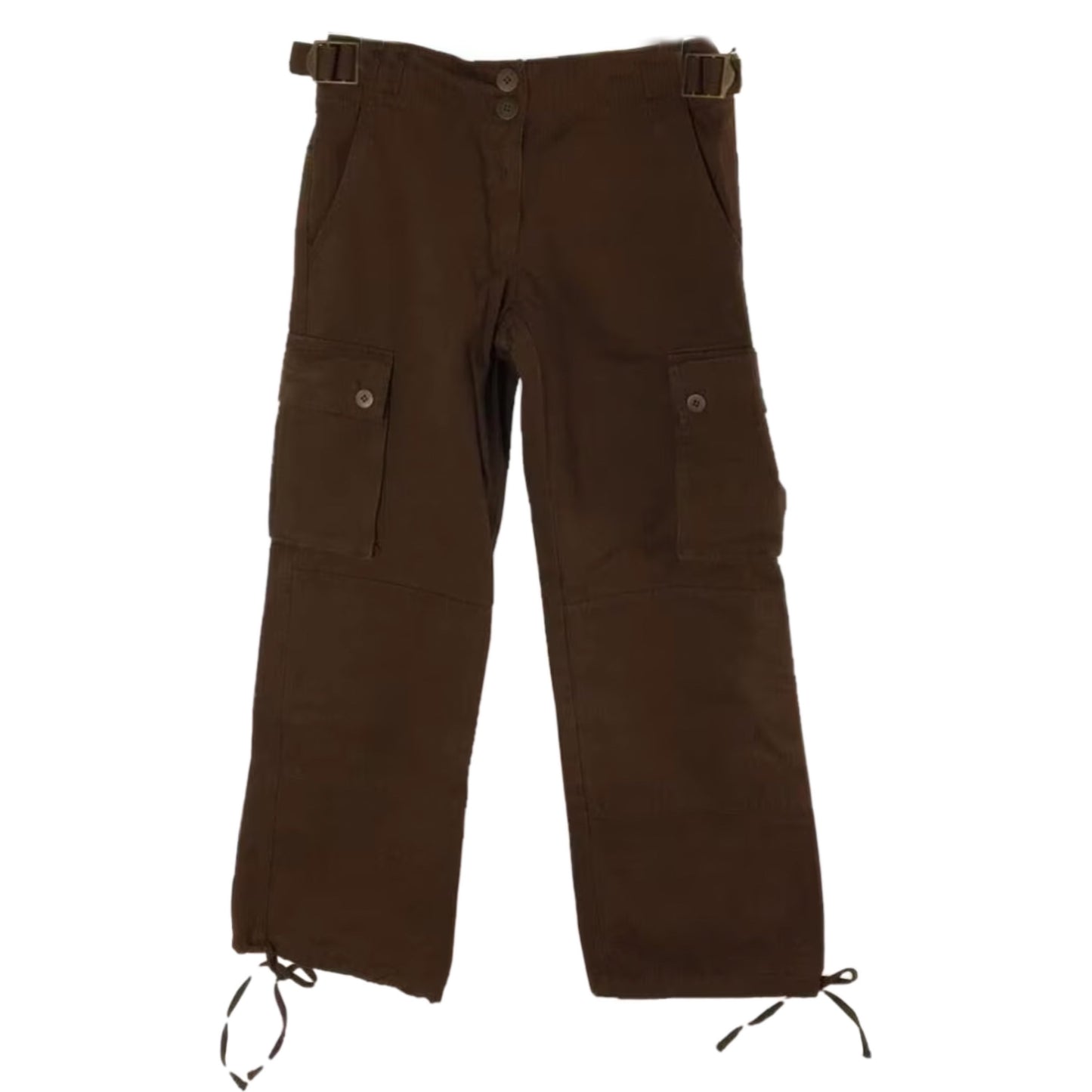 Armani Jeans Stripe Cargo Pants W Adjustable Waist