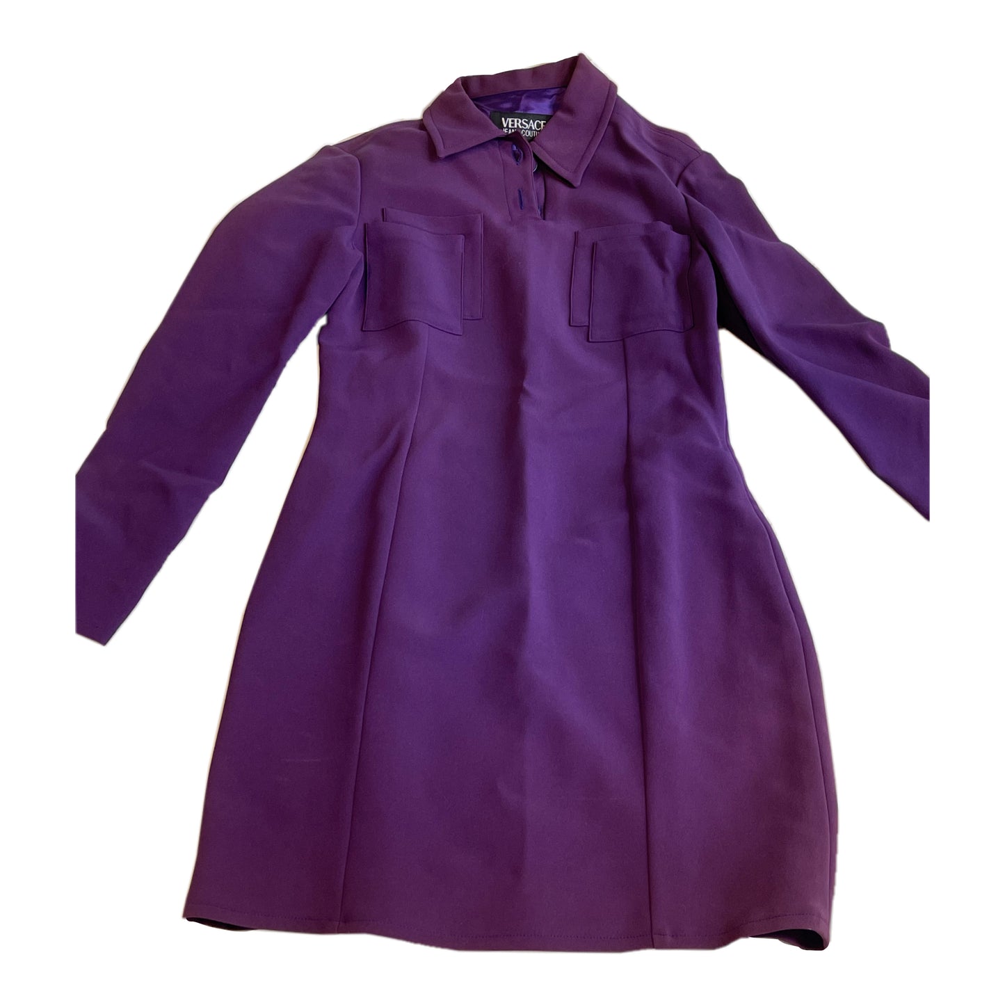 Versace Jeans Couture LS Pocket Shift Dress