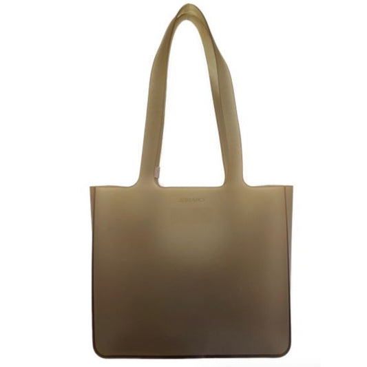 Chanel Logo Rubber Lava Tote