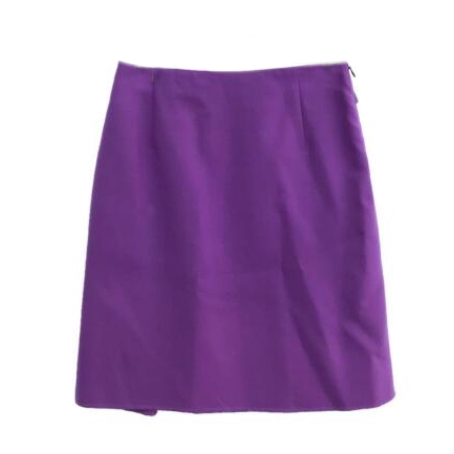 Valentino Virgin Wool A Line Skirt
