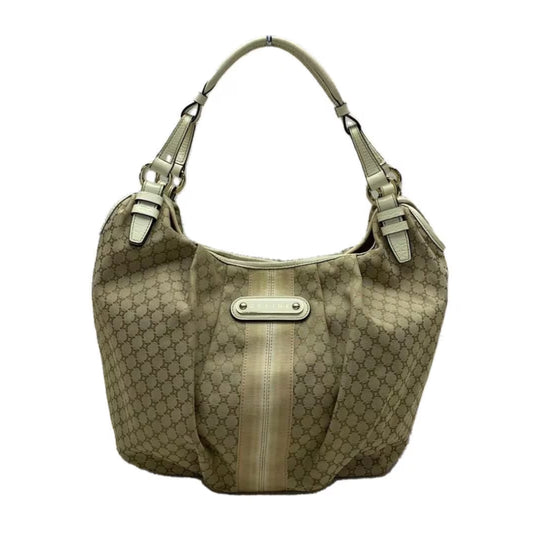 Celine Macadam Monogram Hobo Shoulder Bag