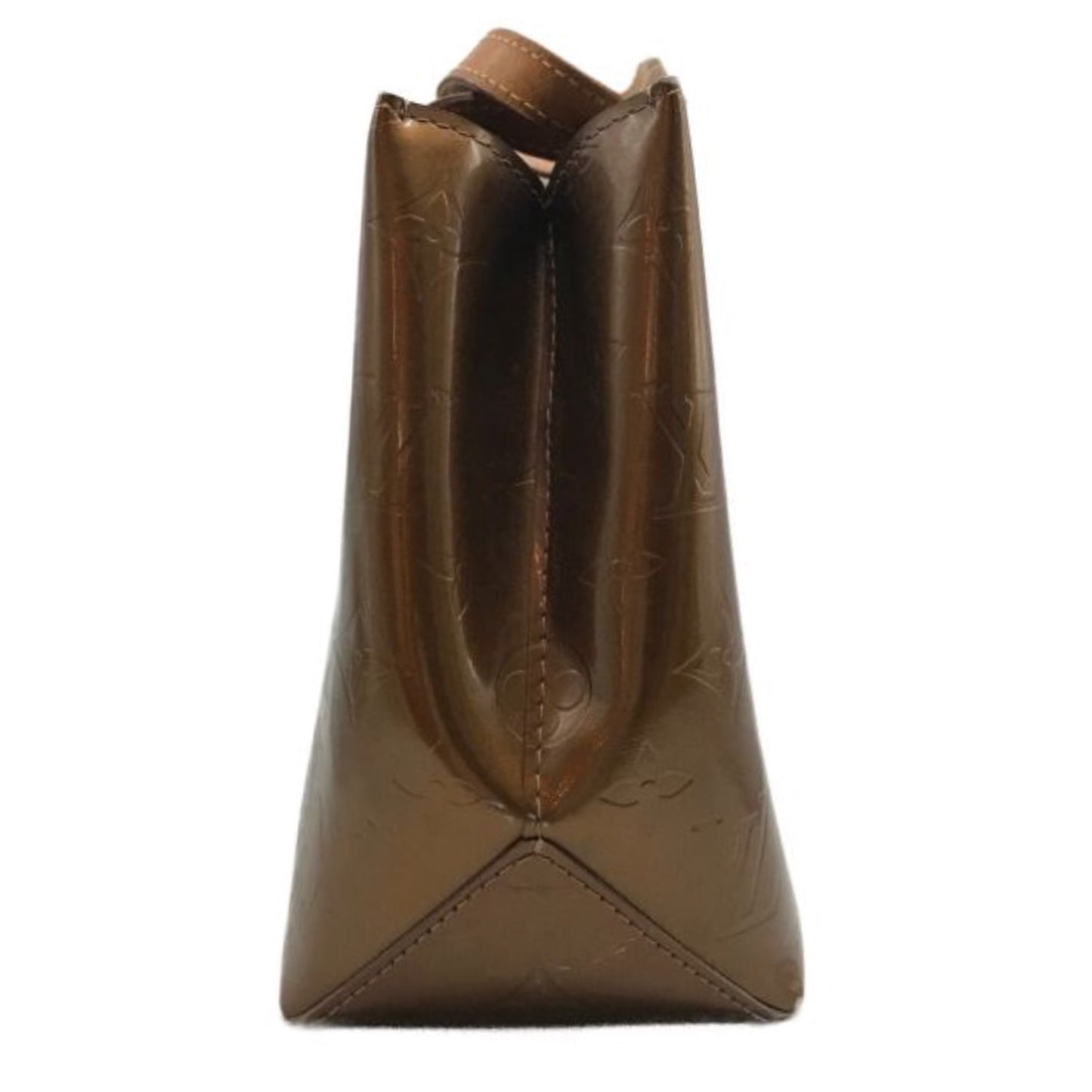 Louis Vuitton Bronze Vernis Enamel Monogram Handbag
