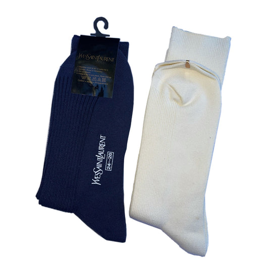 Yves Saint Laurent YSL Logo Socks