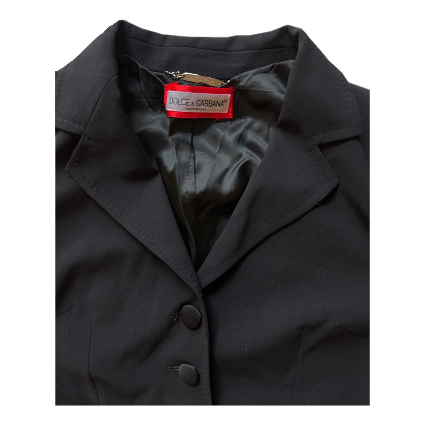 Dolce & Gabbana Button Down Long Line Blazer