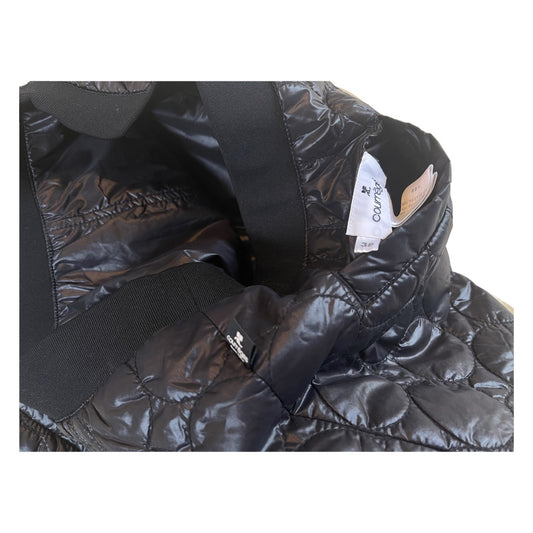 Courreges Quilted Puffer Mini Skirt