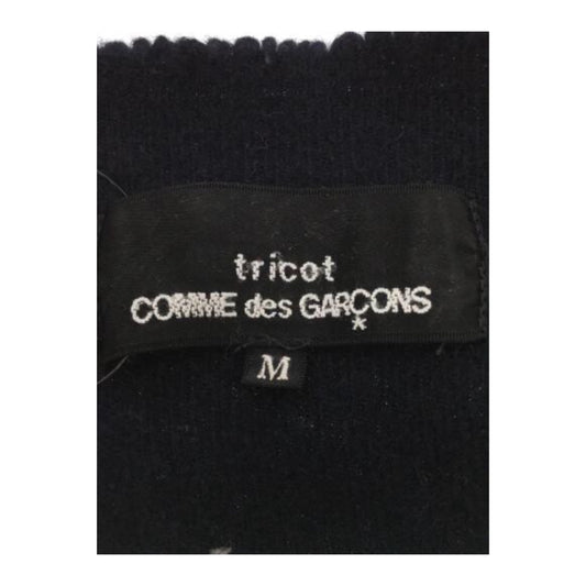Tricot Comme Des Garcons Wool Embroidered Patch Heart