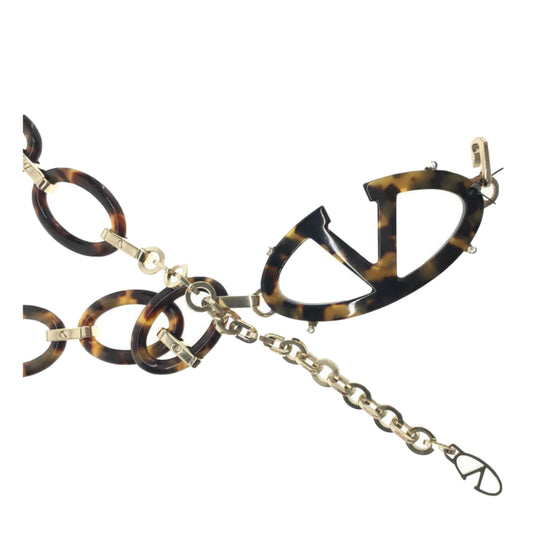 Valentino Tortoise Shell Chain Belt