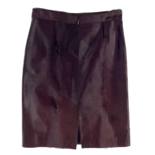 Gucci Calf Fur Pencil Skirt