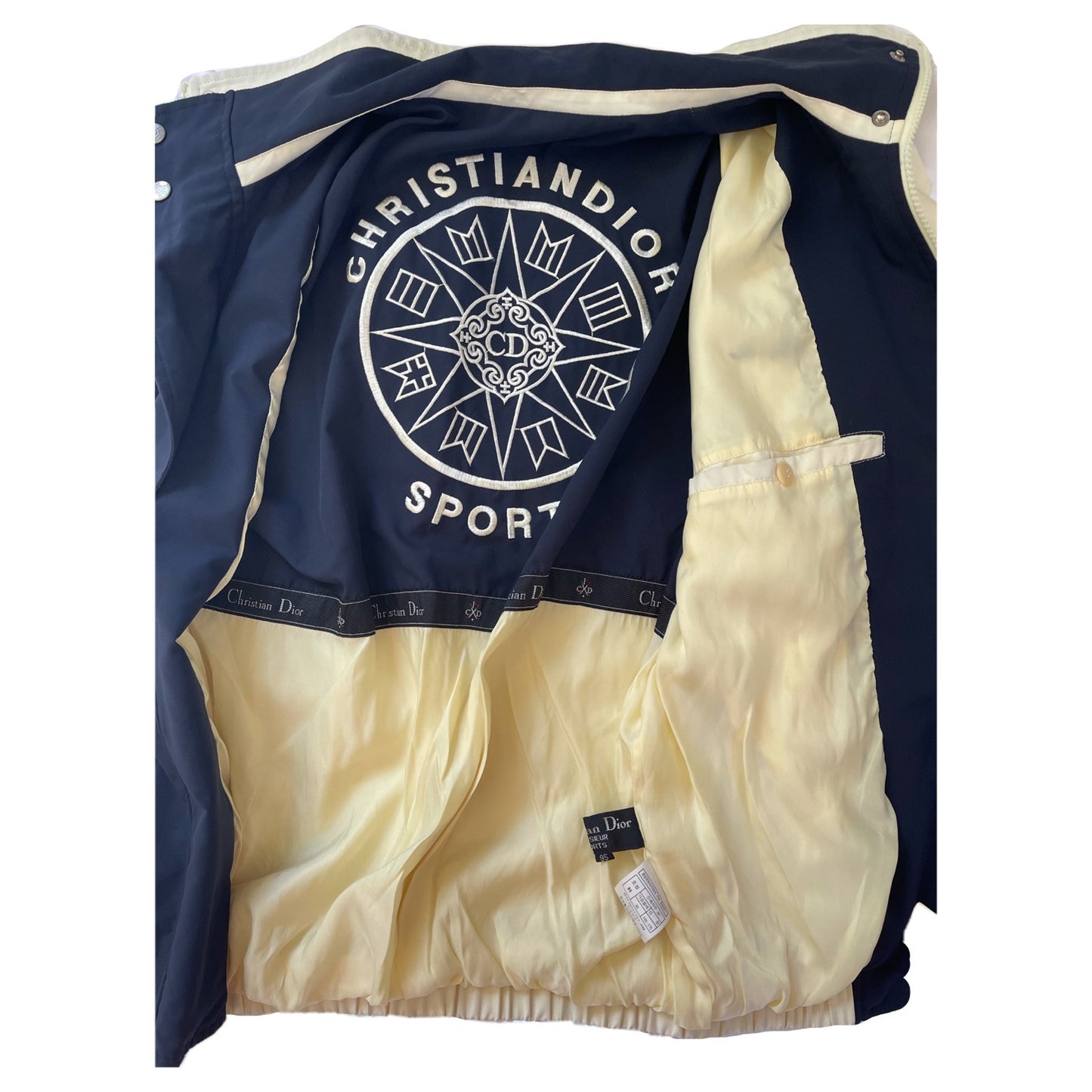 Christian Dior Sports Homme Logo Harrington Jacket