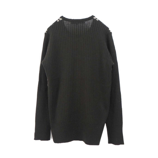 Miss Dior CD Logo Argyle Knit Sweater