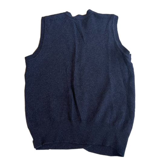 Yves Saint Laurent Pour Homme Argyle Knit Button Vest