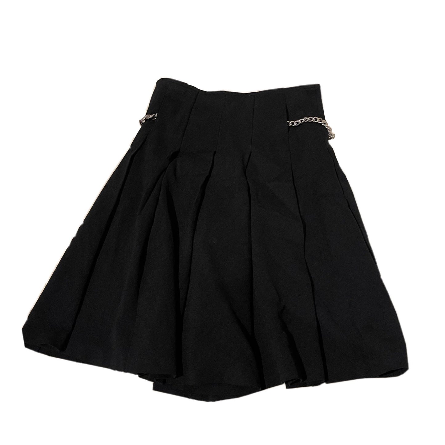 Comme Des Garcons Chain Pleated Midi Skirt