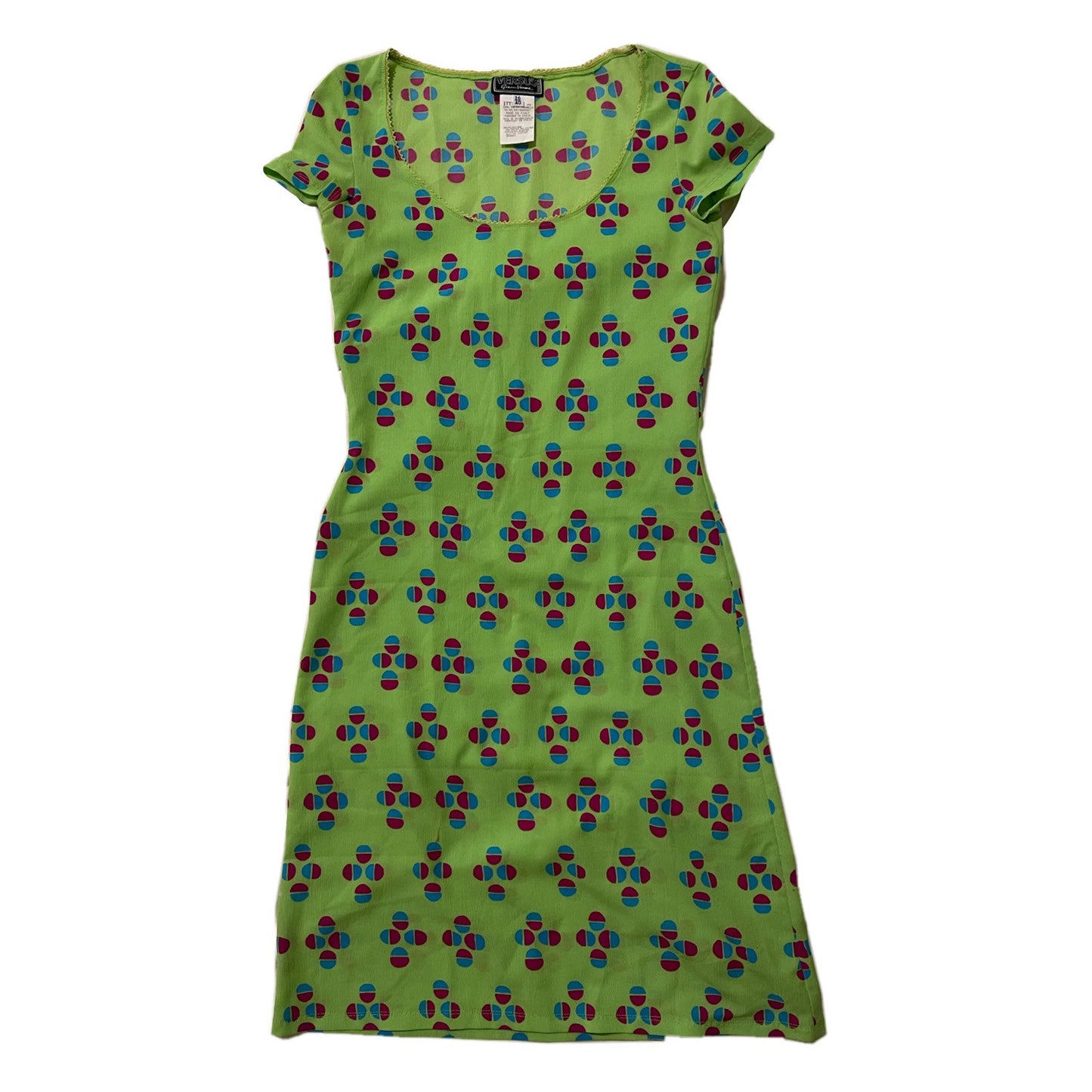 Versace Versus Polka Dot Mini Shift Dress