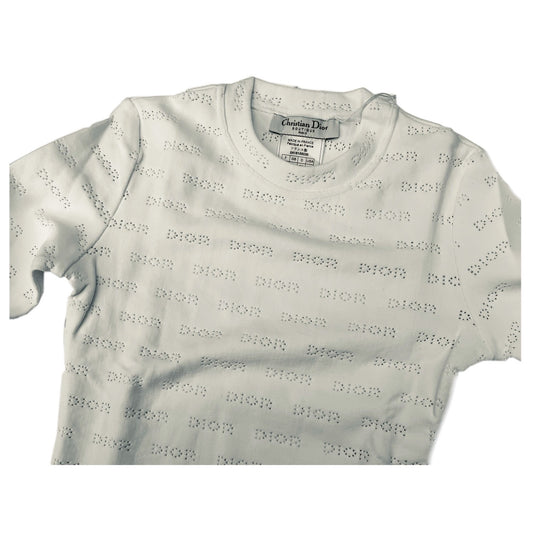 Christian Dior Hole Logo Long Sleeve Tee