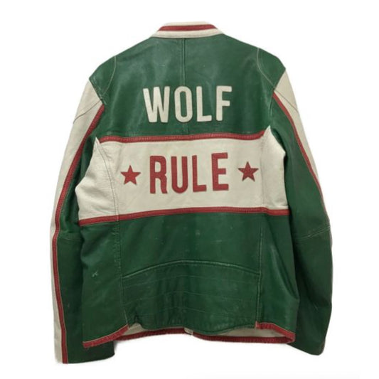 Diesel Motor Racing Leather Jacket