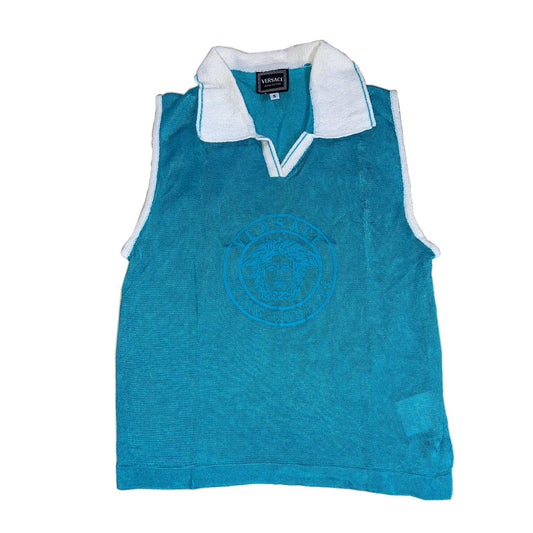 Versace Jeans Couture Medusa Logo S/less CropTop