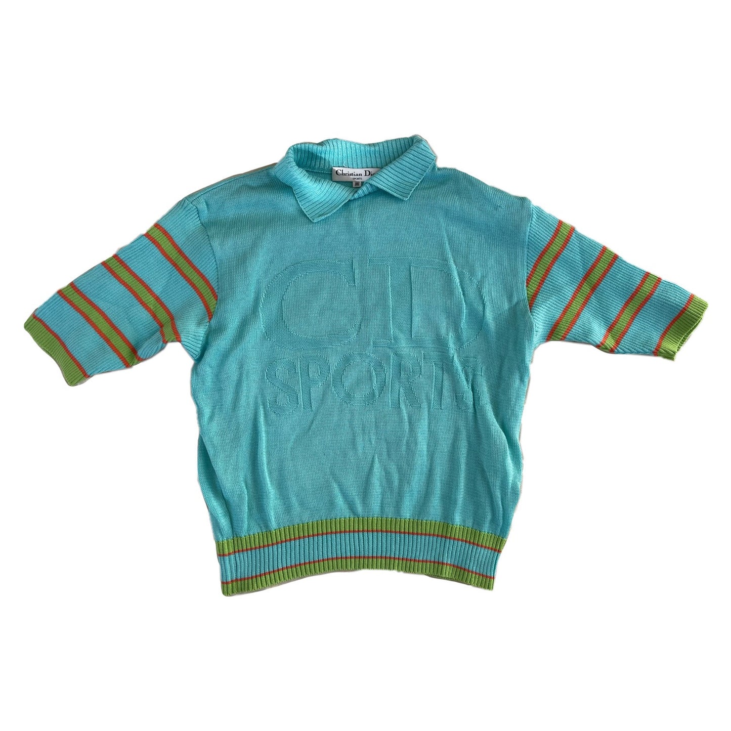Christian Dior Sports Knit Collared Polo