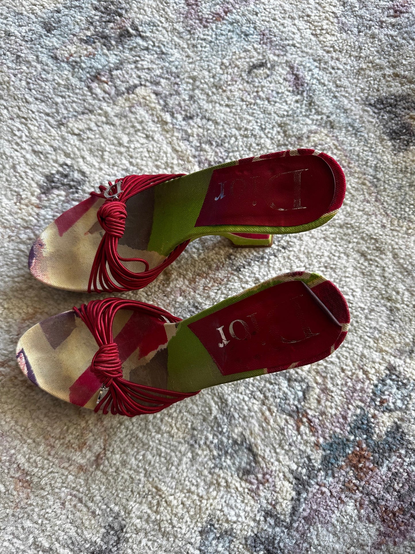 Christian Dior John Galliano Era Charm Wedge Heels