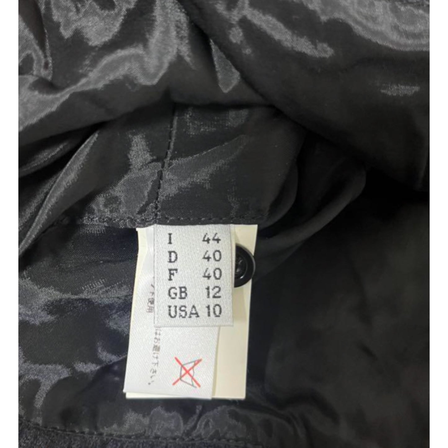 Moschino Button Down SS Wool Crop Top
