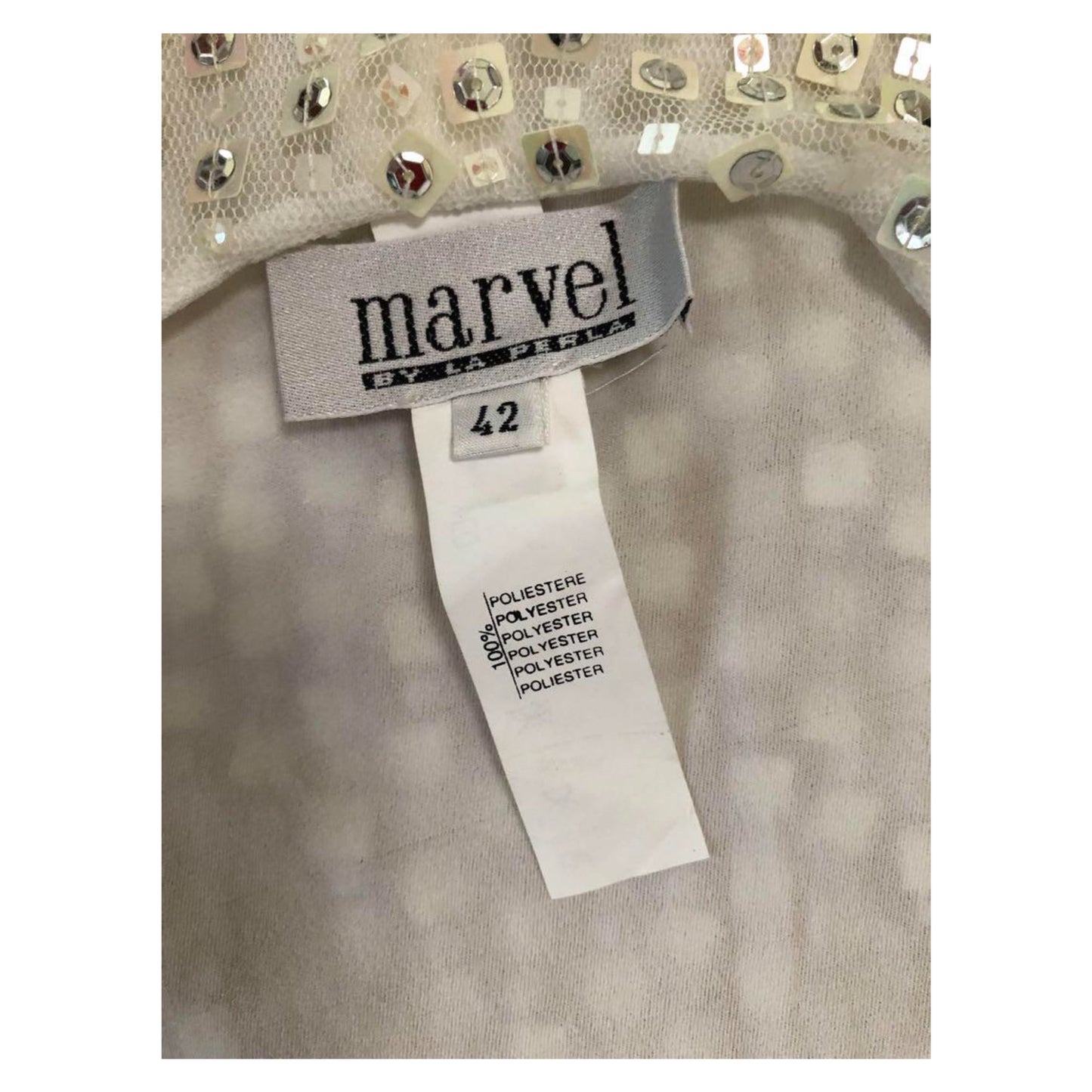 Marvel By La Perla Sequin Maxi Halterneck Dress