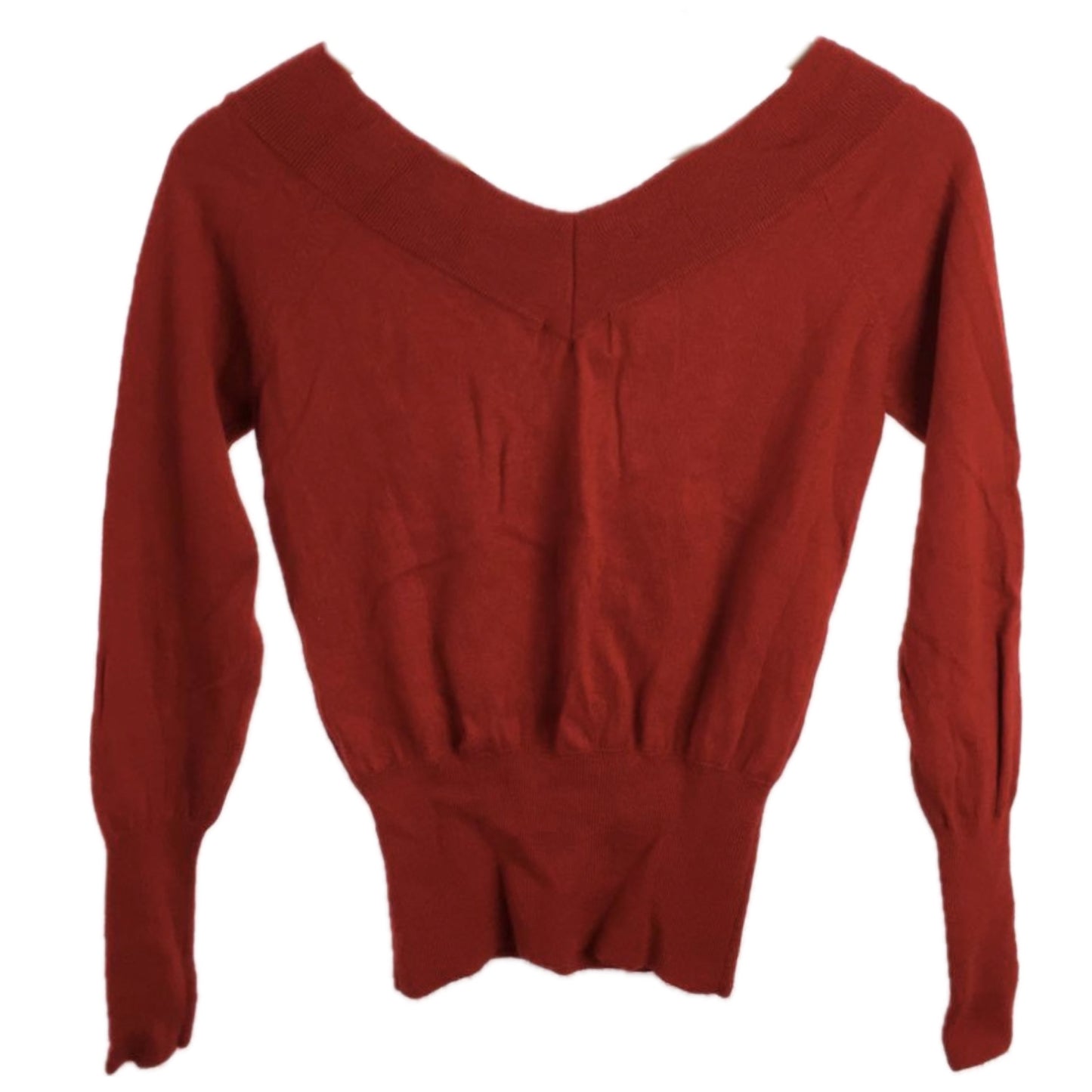 Vivienne Westwood Red Label V Neck Orbit Logo LS Knit Pullover