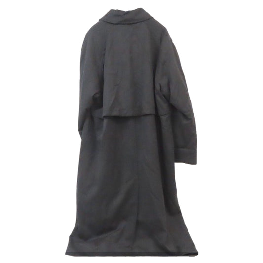 Valentino Uomo Virgin Wool Quilted Fleece Trench Coat