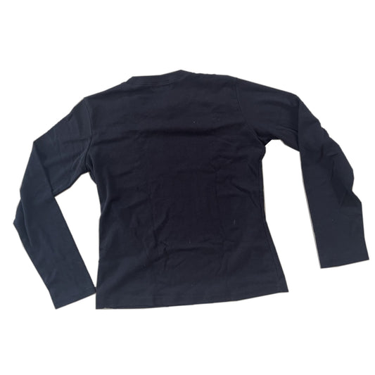 Christian Dior Rhinestone Logo LS Tee