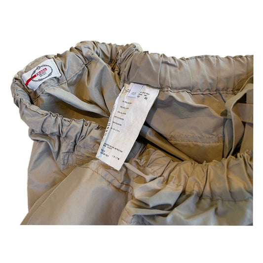 Prada Cargo Nylon Mini A Line Adjustable Skirt