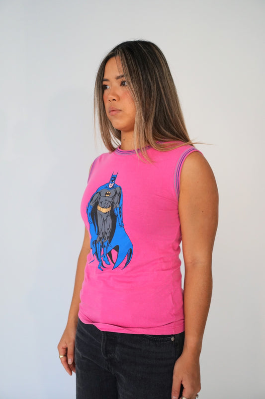 Dolce & Gabbana Batman Graphic Vintage Muscle Tank