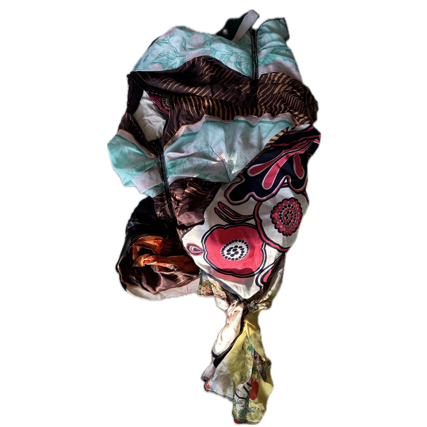 Comme Des Garcons Multi Tie Scarf Patch Tank