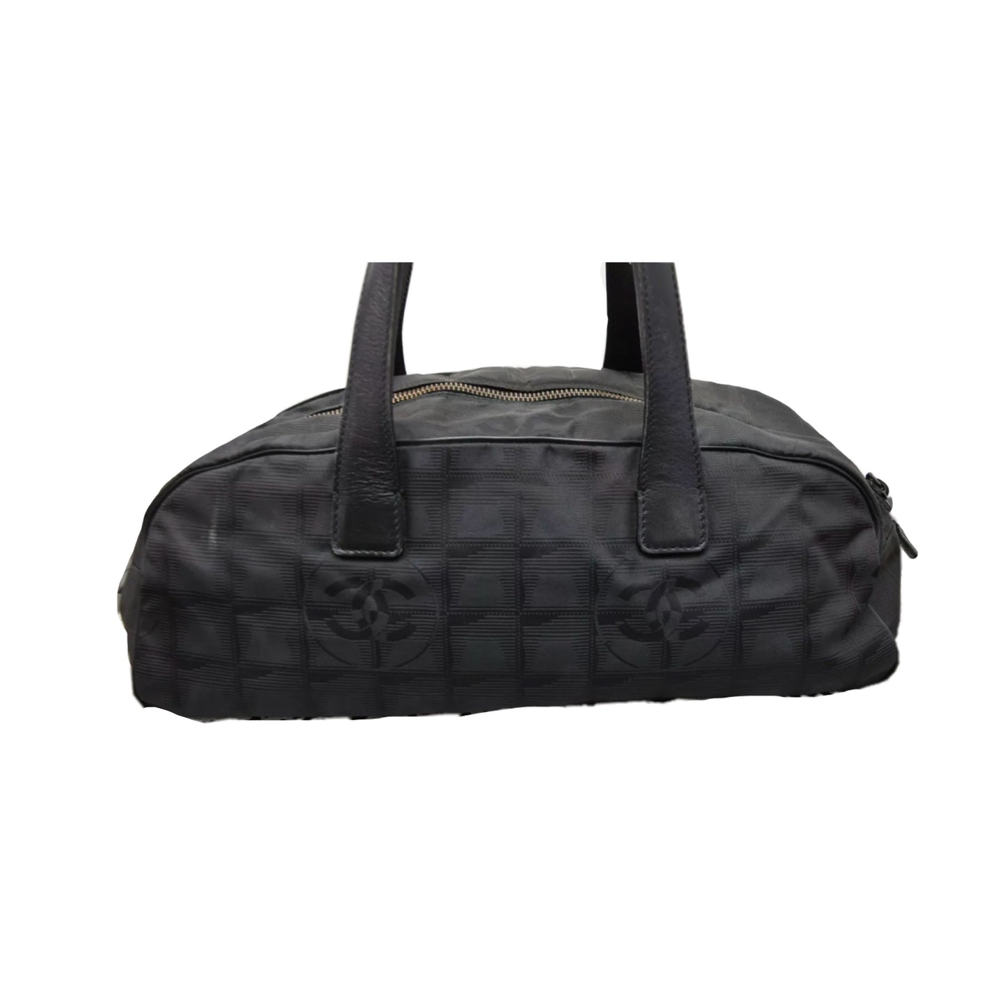 Chanel Travel Line Canvas Handbag